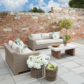Positano 3 Seater Outdoor Sofa - Pendle Village Furniture